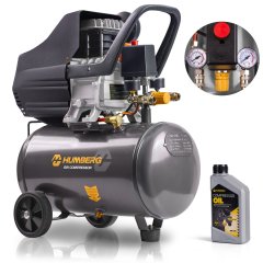 Kompresor sprężarka powietrzna olejowa 24l 8 bar Humberg HM-254