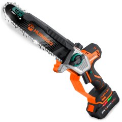 Piła łańcuchowa akumulatorowa 4.0Ah gałęziówka 10" 8" pilarka Humberg HM-437