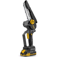 Piła łańcuchowa Humberg HM-421, 420 W, 21000 obr/min, 2x 2Ah, czarna
