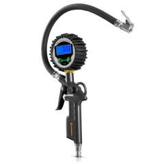 Pistolet do pompowania kół z manometrem cyfrowy wyświetlacz elektroniczny Humberg HM-260